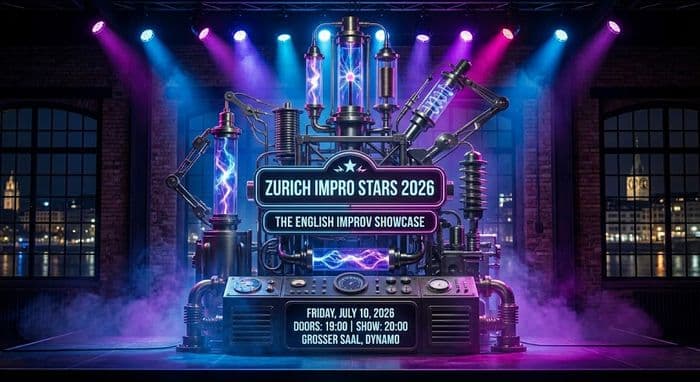 Zurich Impro Stars 2026 poster